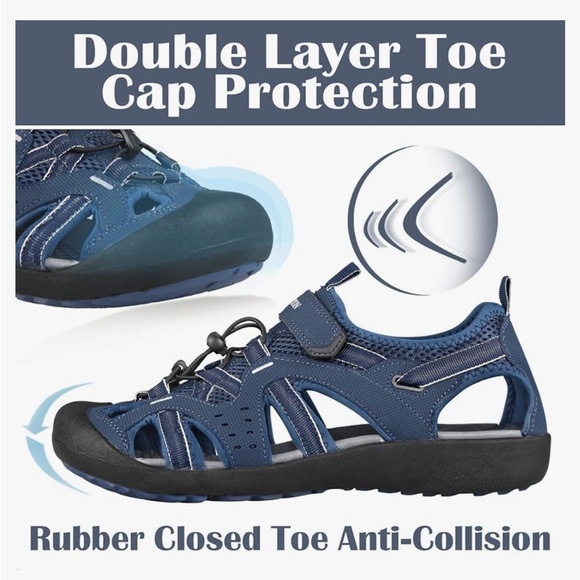 Grition Men’s Outdoor Water/hiking boating sandal - Picture 3 of 12